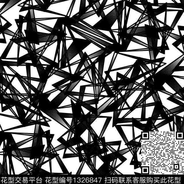 纸印花几何男装传统印花华亿平台下载（图片编号: 1326847） - 瓦栏（Walan）