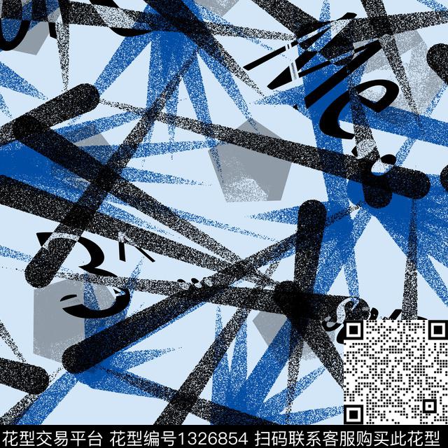 纸印花几何男装传统印花华亿平台下载（图片编号: 1326854） - 瓦栏（Walan）