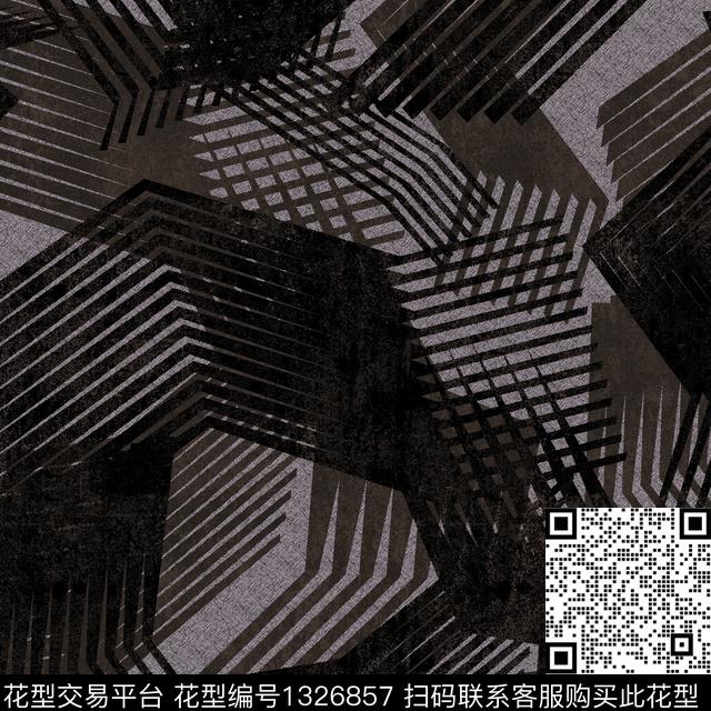 纸印花几何男装传统印花华亿平台下载（图片编号: 1326857） - 瓦栏（Walan）