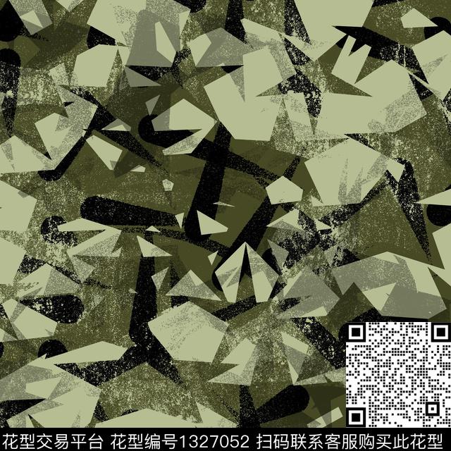 纸印花几何男装传统印花华亿平台下载（图片编号: 1327052） - 瓦栏（Walan）