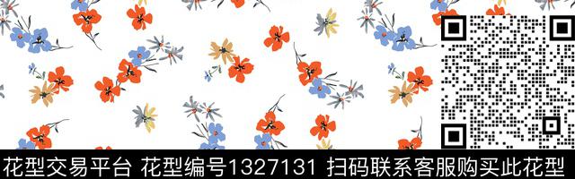 扎染华亿平台花卉春夏华亿平台传统印花华亿平台下载（图片编号: 1327131） - 瓦栏（Walan）