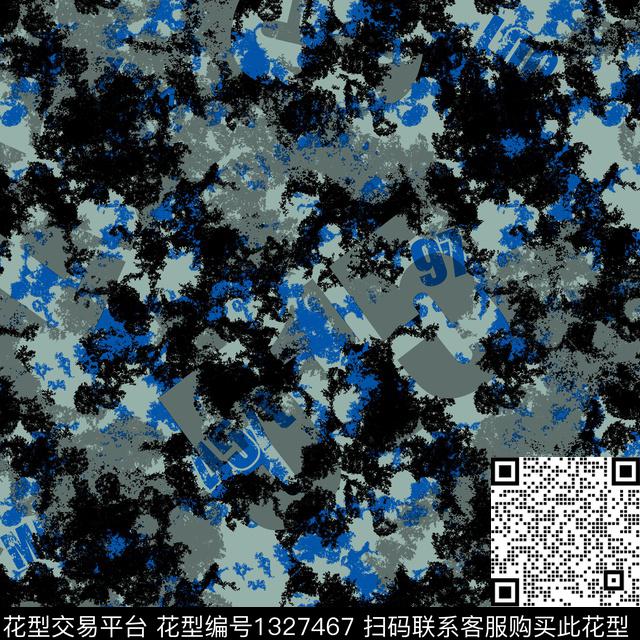 字母纸印花男装传统印花华亿平台下载（图片编号: 1327467） - 瓦栏（Walan）