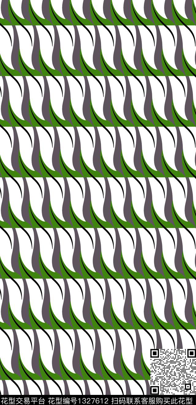 几何大牌风传统印花华亿平台下载（图片编号: 1327612） - 瓦栏（Walan）