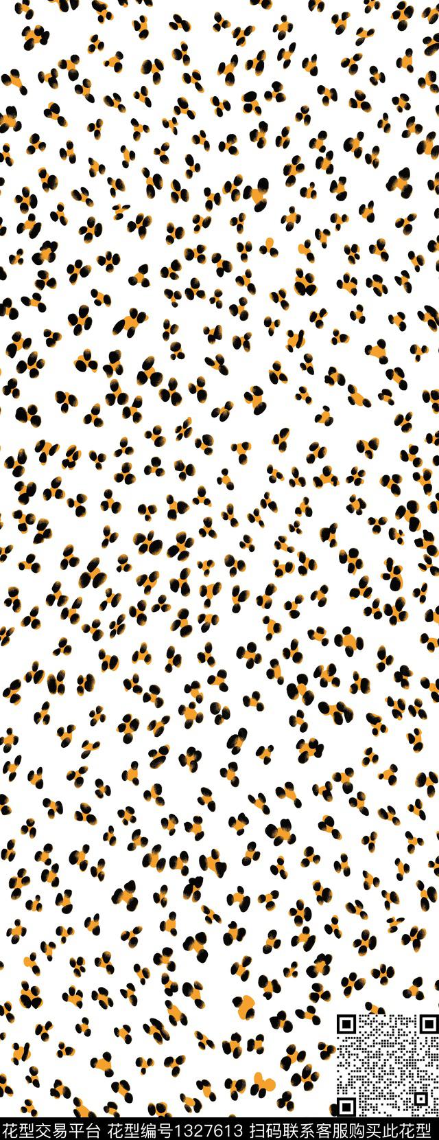 几何花卉大牌风传统印花华亿平台下载（图片编号: 1327613） - 瓦栏（Walan）