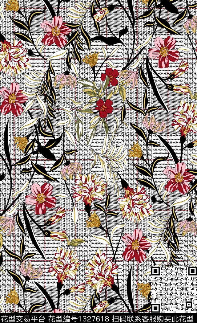 大牌风传统印花华亿平台下载（图片编号: 1327618） - 瓦栏（Walan）