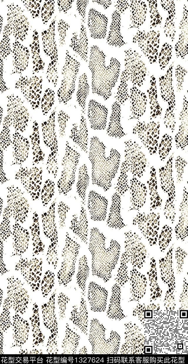 蛇纹大牌风传统印花华亿平台下载（图片编号: 1327624） - 瓦栏（Walan）