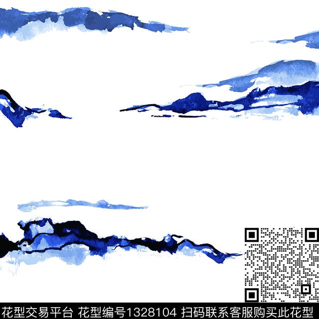 抽象单色数码印花华亿平台下载（图片编号: 1328104） - 瓦栏（Walan）