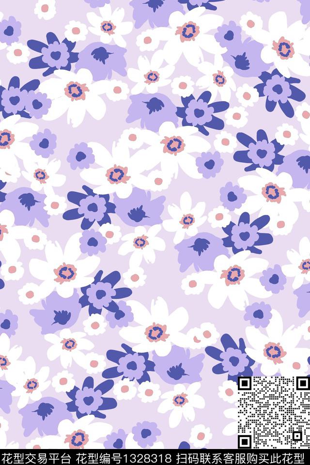 女装春夏华亿平台小碎花传统印花华亿平台下载（图片编号: 1328318） - 瓦栏（Walan）