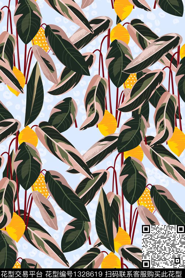 线条春夏华亿平台热带华亿平台传统印花华亿平台下载（图片编号: 1328619） - 瓦栏（Walan）