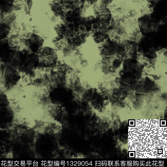 纸印花抽象男装大牌风传统印花华亿平台下载（图片编号: 1329054） - 瓦栏（Walan）