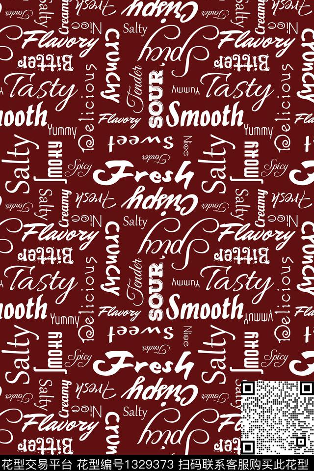 字母衬衫卫衣传统印花华亿平台下载（图片编号: 1329373） - 瓦栏（Walan）