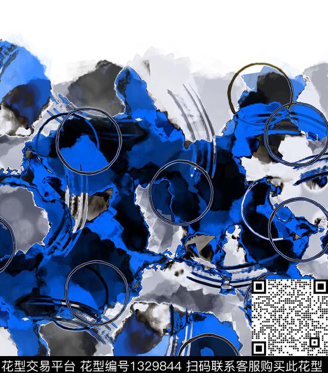 线条迷彩抽象数码印花华亿平台下载（图片编号: 1329844） - 瓦栏（Walan）