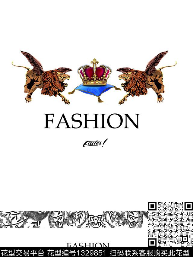 字母数码华亿平台动物数码印花华亿平台下载（图片编号: 1329851） - 瓦栏（Walan）