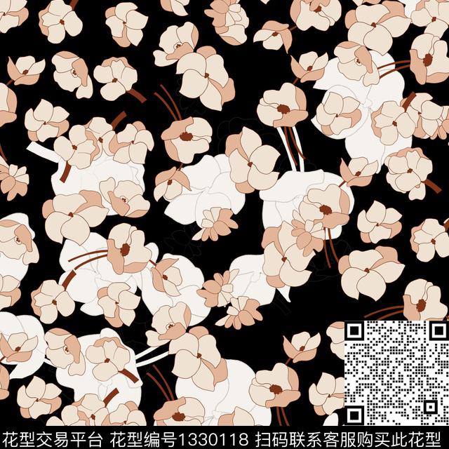 大牌风小清新素雅传统印花华亿平台下载（图片编号: 1330118） - 瓦栏（Walan）