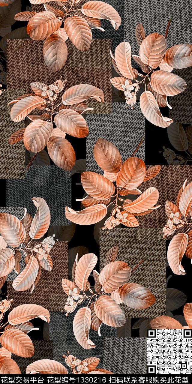 几何抽象雕印华亿平台数码印花华亿平台下载（图片编号: 1330216） - 瓦栏（Walan）