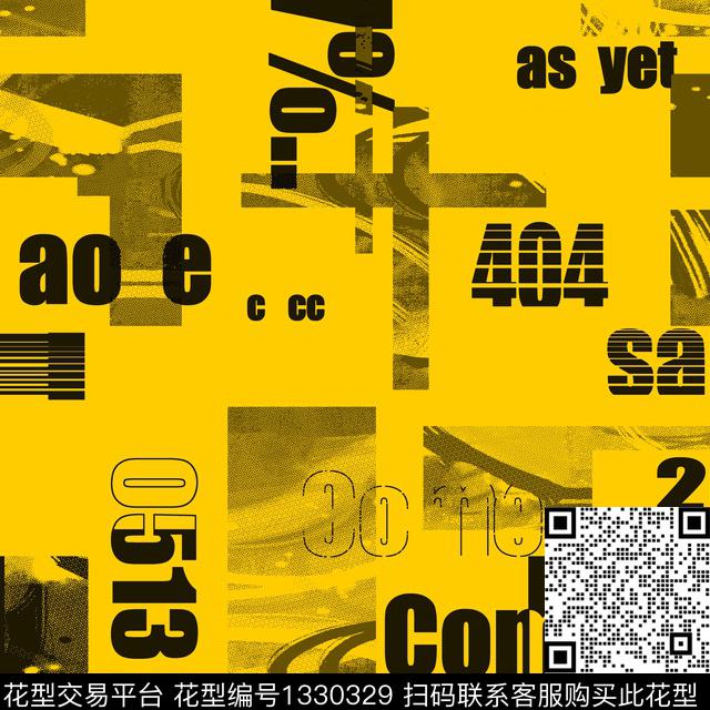 字母纸印花几何传统印花华亿平台下载（图片编号: 1330329） - 瓦栏（Walan）