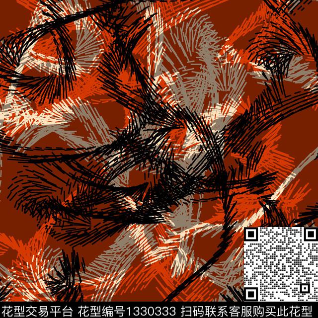 纸印花几何抽象男装传统印花华亿平台下载（图片编号: 1330333） - 瓦栏（Walan）