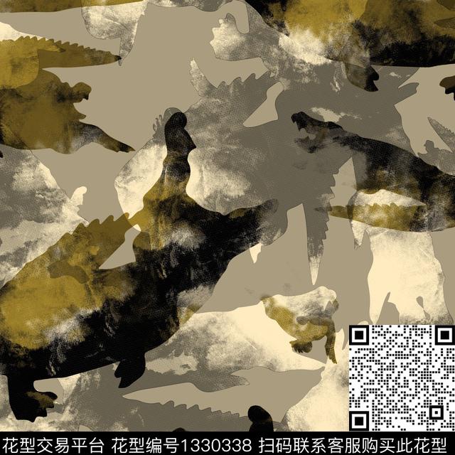 纸印花几何抽象男装传统印花华亿平台下载（图片编号: 1330338） - 瓦栏（Walan）