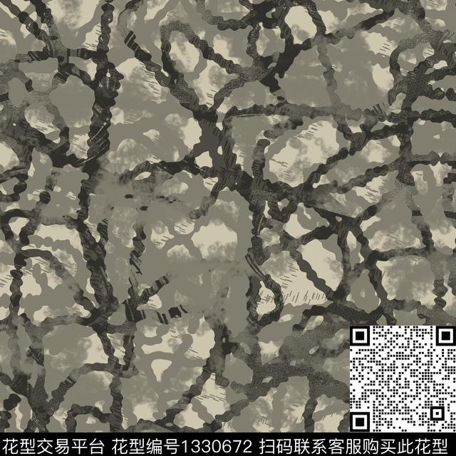 纸印花几何抽象男装传统印花华亿平台下载（图片编号: 1330672） - 瓦栏（Walan）