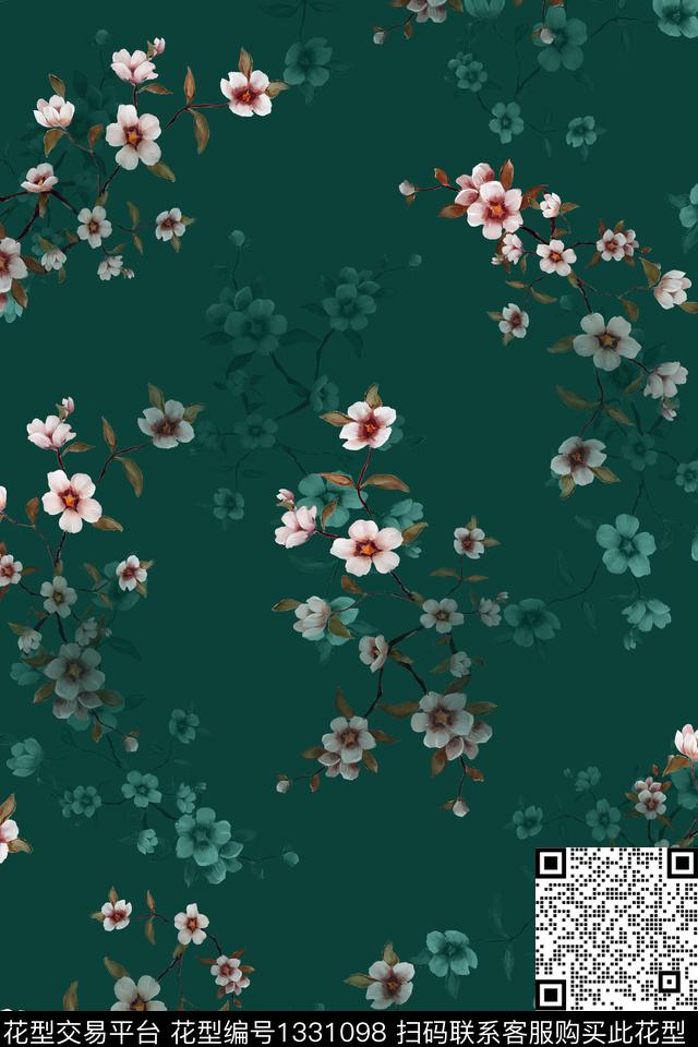 香云纱旗袍中国风数码印花华亿平台下载（图片编号: 1331098） - 瓦栏（Walan）