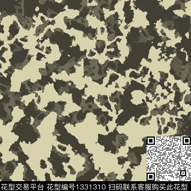 纸印花几何抽象男装传统印花华亿平台下载（图片编号: 1331310） - 瓦栏（Walan）