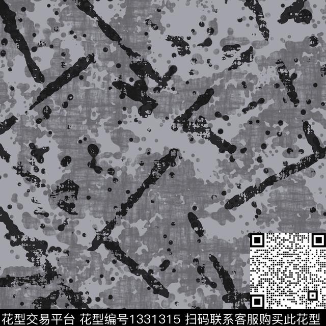 纸印花几何抽象男装传统印花华亿平台下载（图片编号: 1331315） - 瓦栏（Walan）