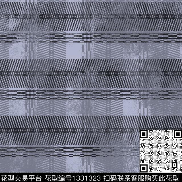纸印花几何抽象男装传统印花华亿平台下载（图片编号: 1331323） - 瓦栏（Walan）