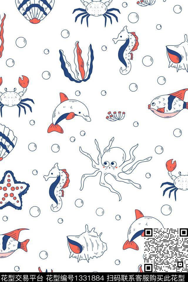 童装可爱卡通传统印花华亿平台下载（图片编号: 1331884） - 瓦栏（Walan）