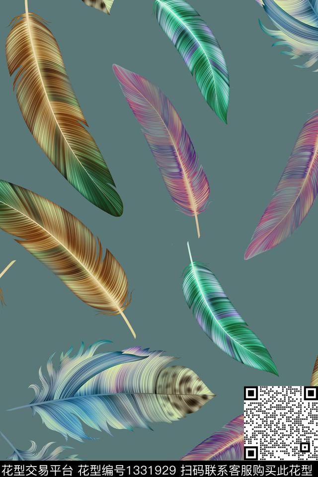 花卉香云纱旗袍数码印花华亿平台下载（图片编号: 1331929） - 瓦栏（Walan）