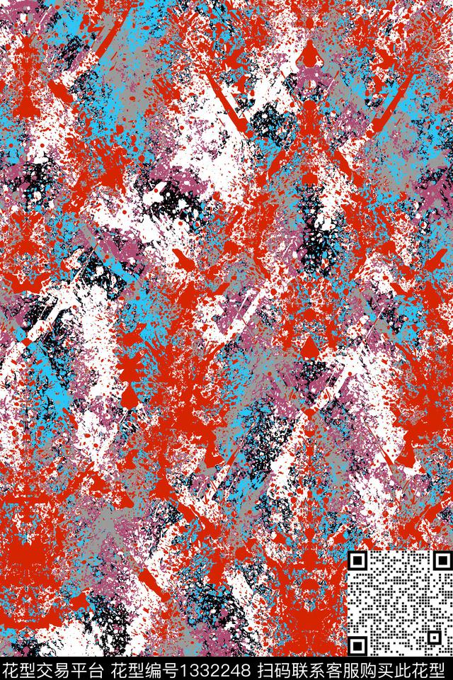 抽象男装家居服户外传统印花华亿平台下载（图片编号: 1332248） - 瓦栏（Walan）