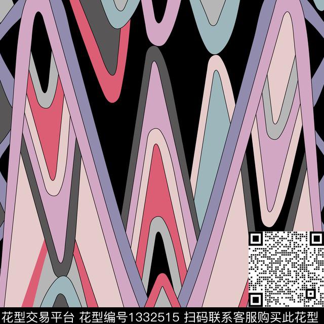 大牌风中老年几何传统印花华亿平台下载（图片编号: 1332515） - 瓦栏（Walan）