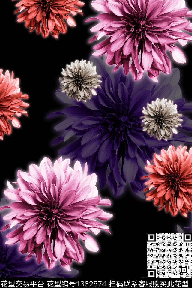大花照片花卉照片花数码印花华亿平台下载（图片编号: 1332574） - 瓦栏（Walan）