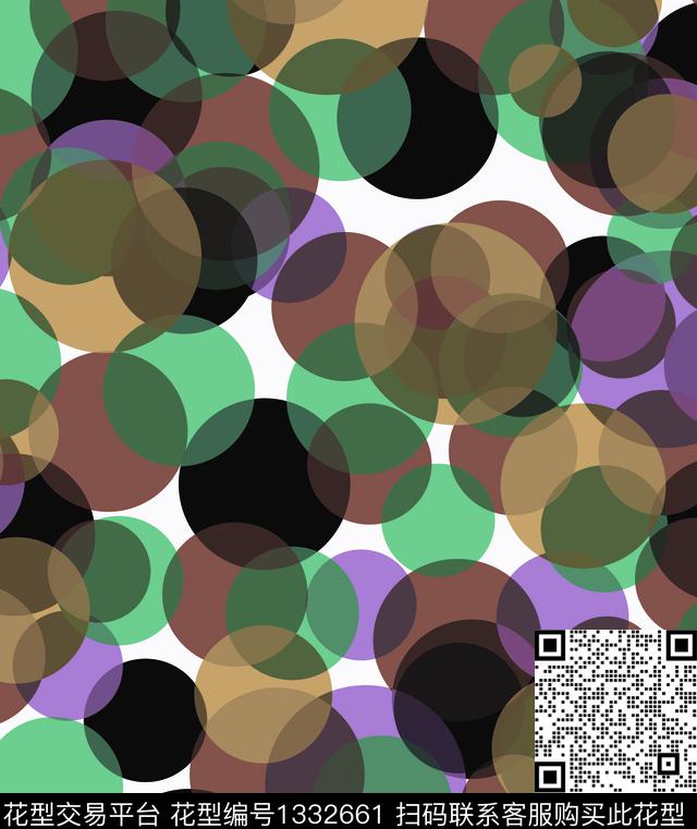 几何女装大牌风传统印花华亿平台下载（图片编号: 1332661） - 瓦栏（Walan）