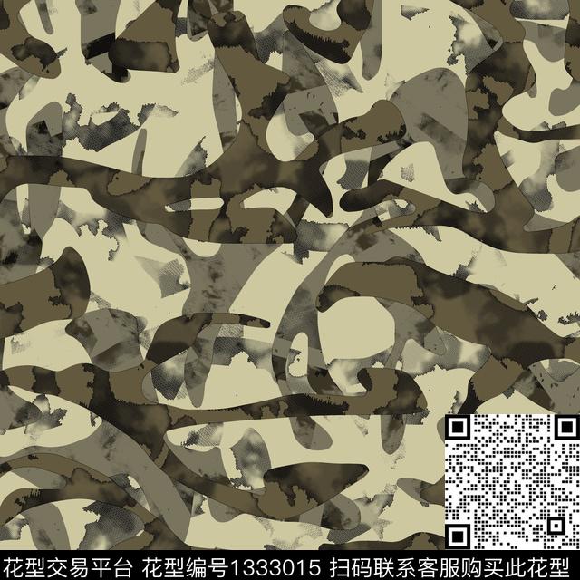 纸印花几何抽象男装传统印花华亿平台下载（图片编号: 1333015） - 瓦栏（Walan）