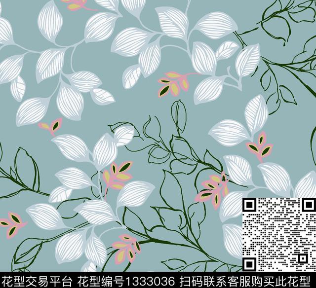 几何女装抽象传统印花华亿平台下载（图片编号: 1333036） - 瓦栏（Walan）