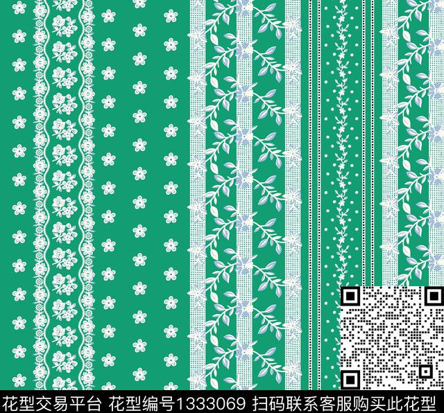 条格大牌风条纹传统印花华亿平台下载（图片编号: 1333069） - 瓦栏（Walan）