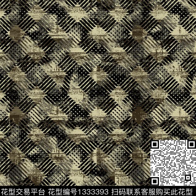 纸印花几何抽象男装传统印花华亿平台下载（图片编号: 1333393） - 瓦栏（Walan）