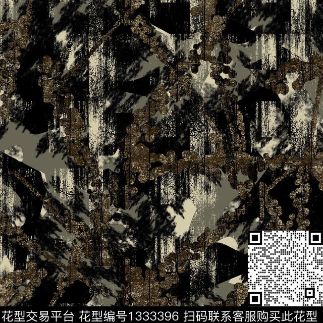 纸印花几何抽象男装传统印花华亿平台下载（图片编号: 1333396） - 瓦栏（Walan）