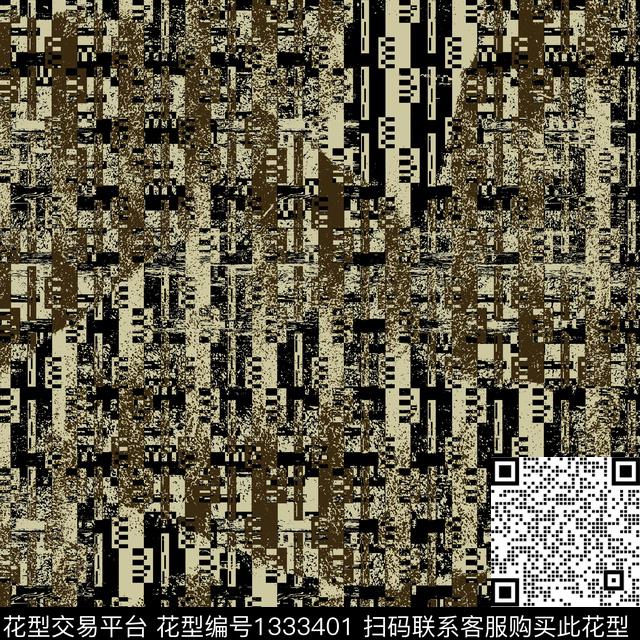 纸印花几何抽象男装传统印花华亿平台下载（图片编号: 1333401） - 瓦栏（Walan）