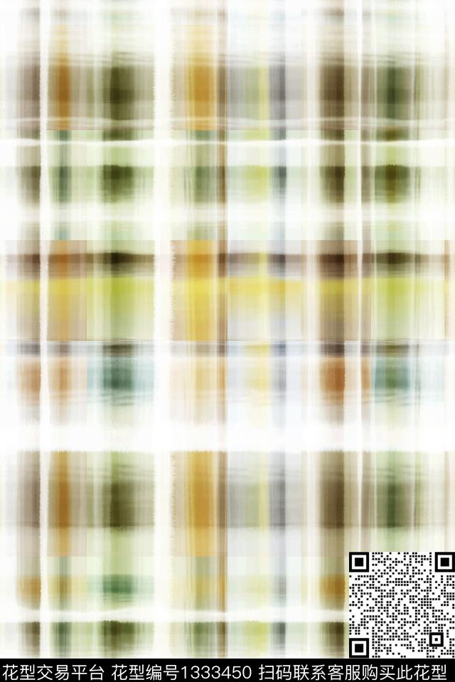 休闲条纹数码印花华亿平台下载（图片编号: 1333450） - 瓦栏（Walan）