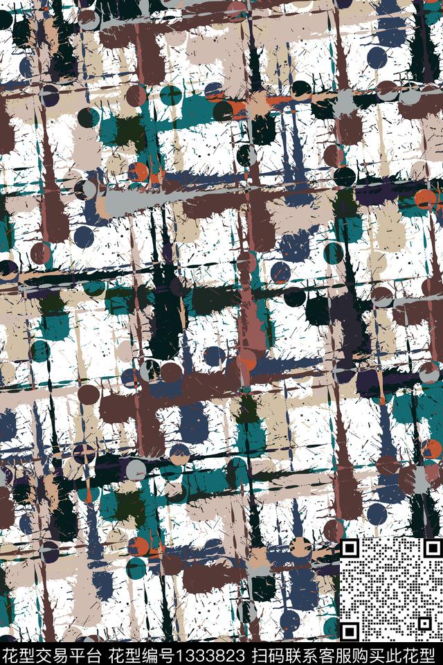 抽象男装家居服户外传统印花华亿平台下载（图片编号: 1333823） - 瓦栏（Walan）