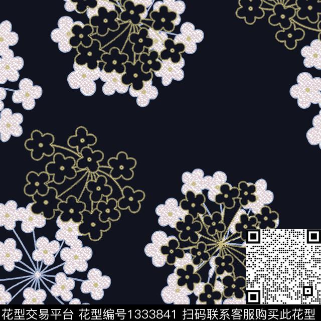 几何女装抽象传统印花华亿平台下载（图片编号: 1333841） - 瓦栏（Walan）