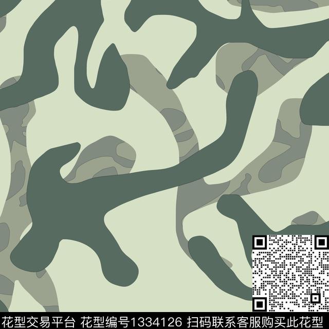 纸印花几何抽象男装传统印花华亿平台下载（图片编号: 1334126） - 瓦栏（Walan）