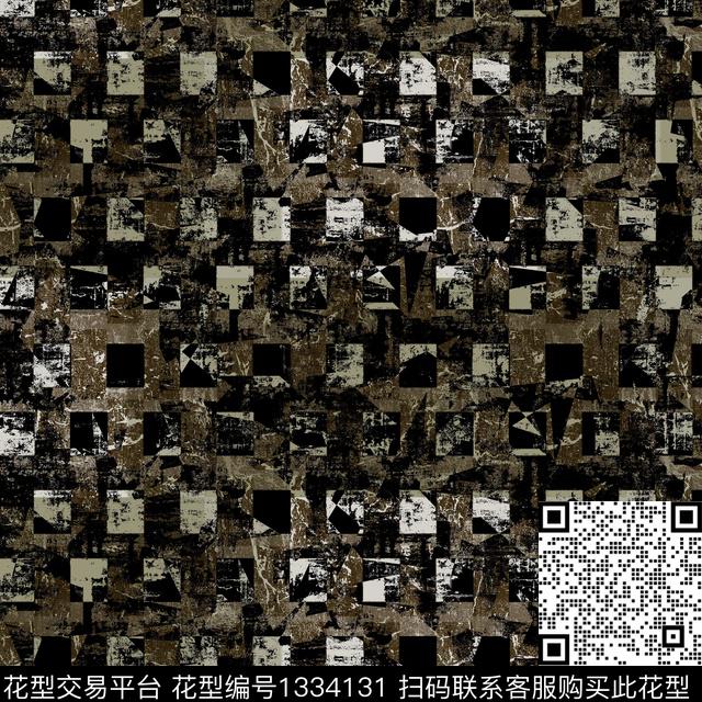 纸印花几何抽象男装传统印花华亿平台下载（图片编号: 1334131） - 瓦栏（Walan）