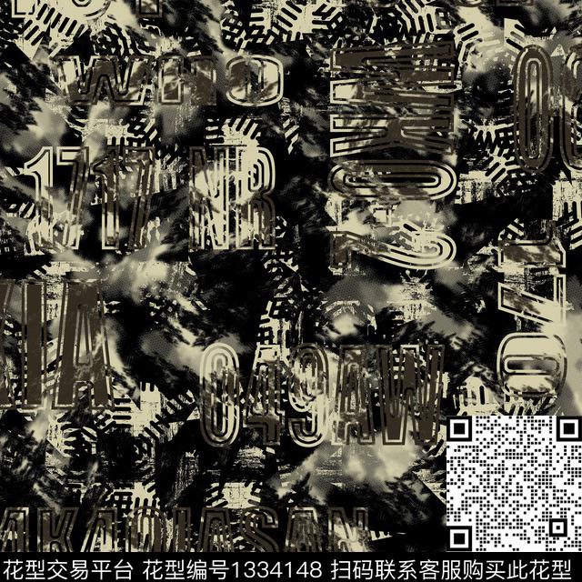 纸印花几何抽象男装传统印花华亿平台下载（图片编号: 1334148） - 瓦栏（Walan）