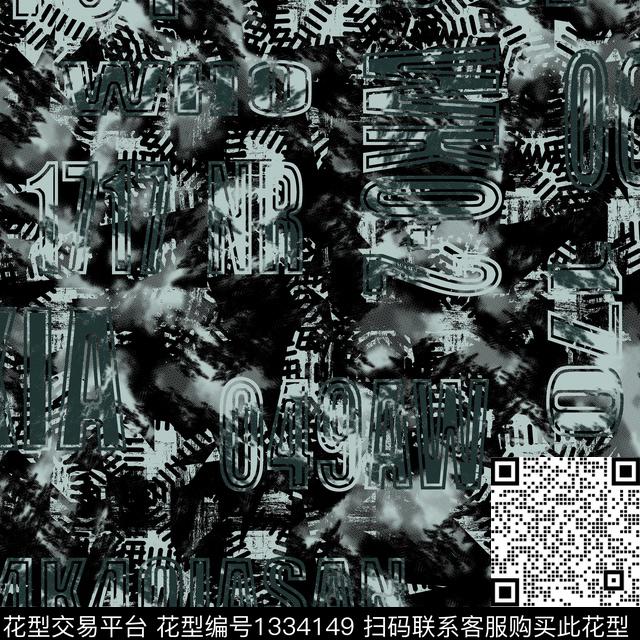 纸印花几何抽象男装传统印花华亿平台下载（图片编号: 1334149） - 瓦栏（Walan）