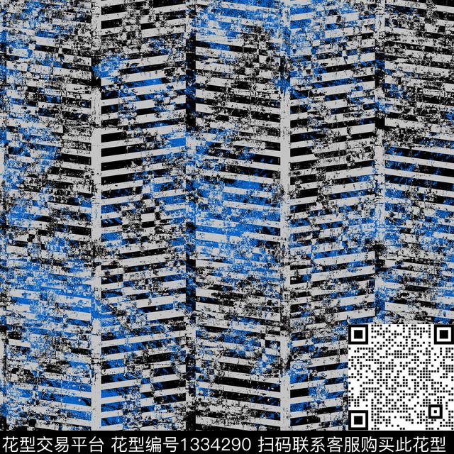 纸印花几何抽象男装传统印花华亿平台下载（图片编号: 1334290） - 瓦栏（Walan）