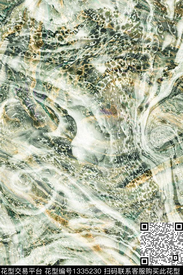 肌理大理石大牌风数码印花华亿平台下载（图片编号: 1335230） - 瓦栏（Walan）