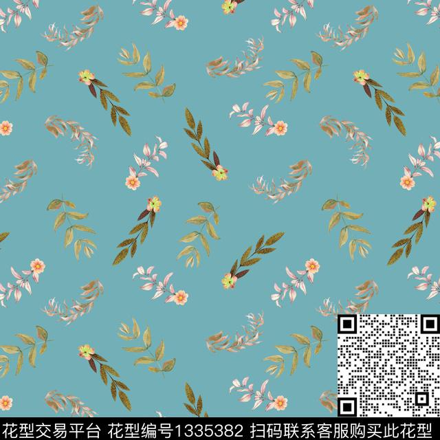 数码华亿平台鲜花花卉数码印花华亿平台下载（图片编号: 1335382） - 瓦栏（Walan）