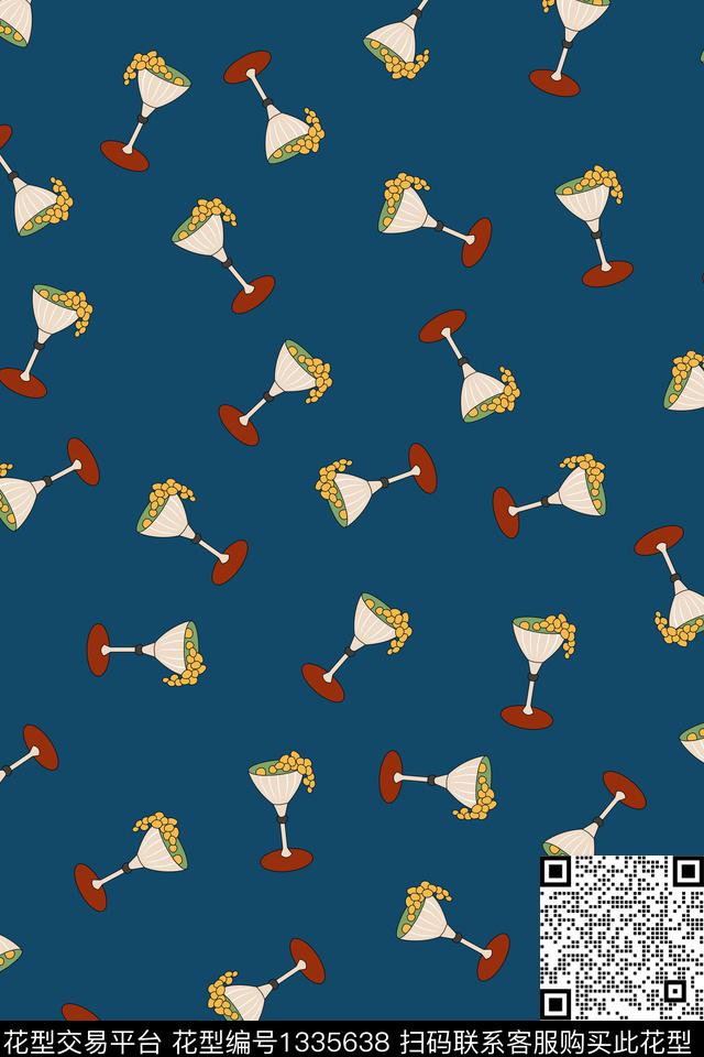 女装卡通趣味传统印花华亿平台下载（图片编号: 1335638） - 瓦栏（Walan）